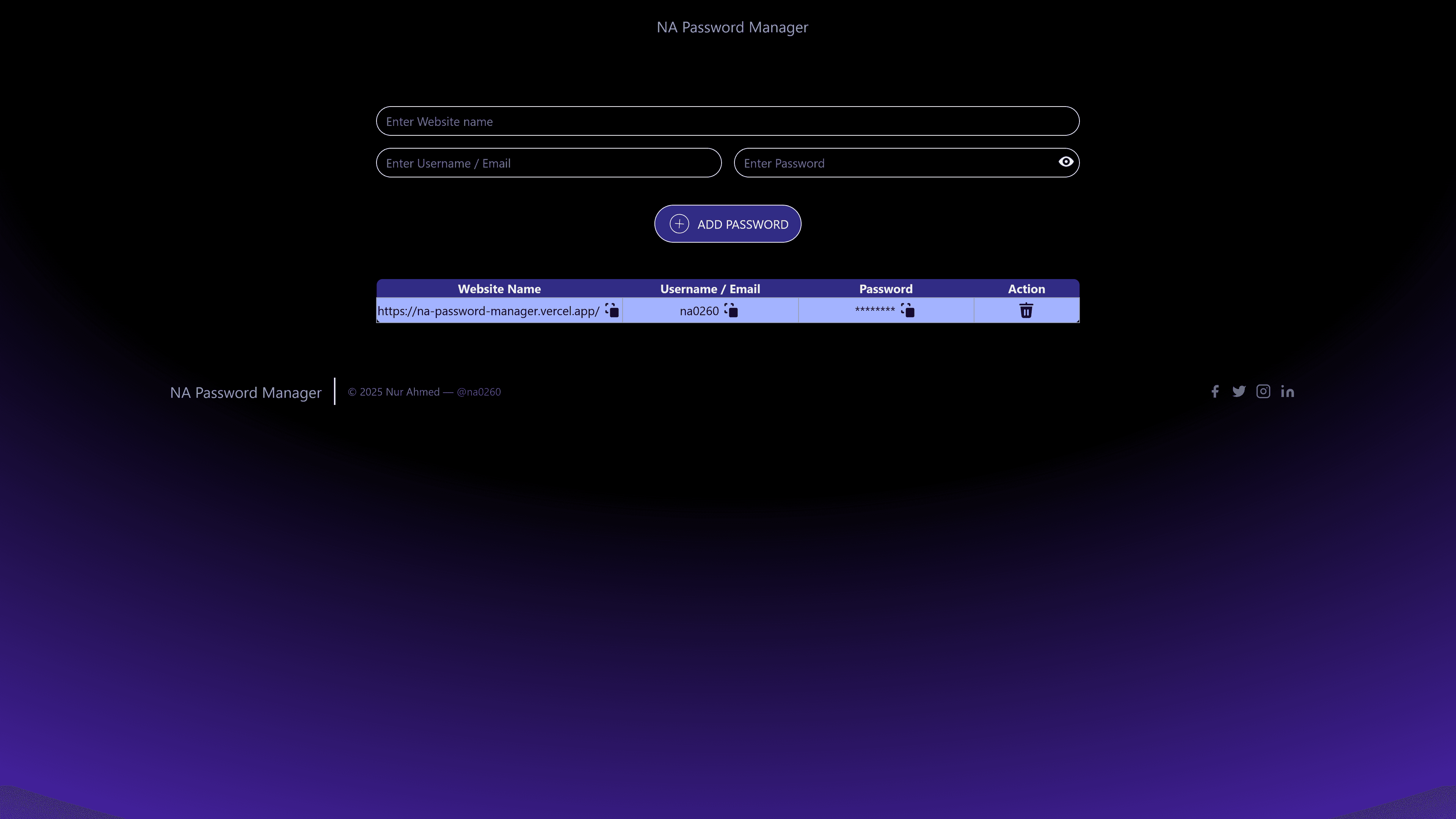 Password Manager | Password Management System